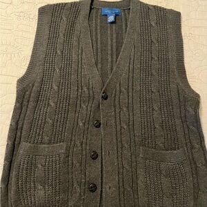 Grey Knit Vest